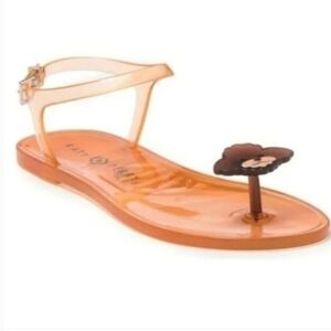 Katy Perry geli orange jelly Sandals